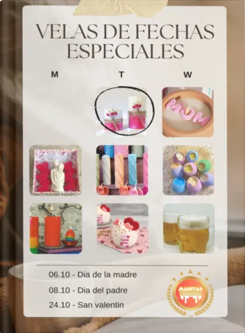 Bono 6: Velas de fechas especiales