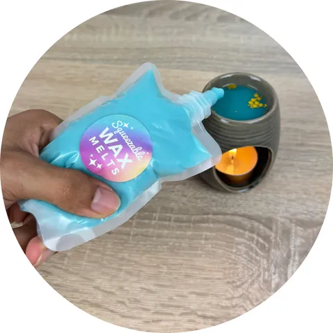 Waxmelt exprimible